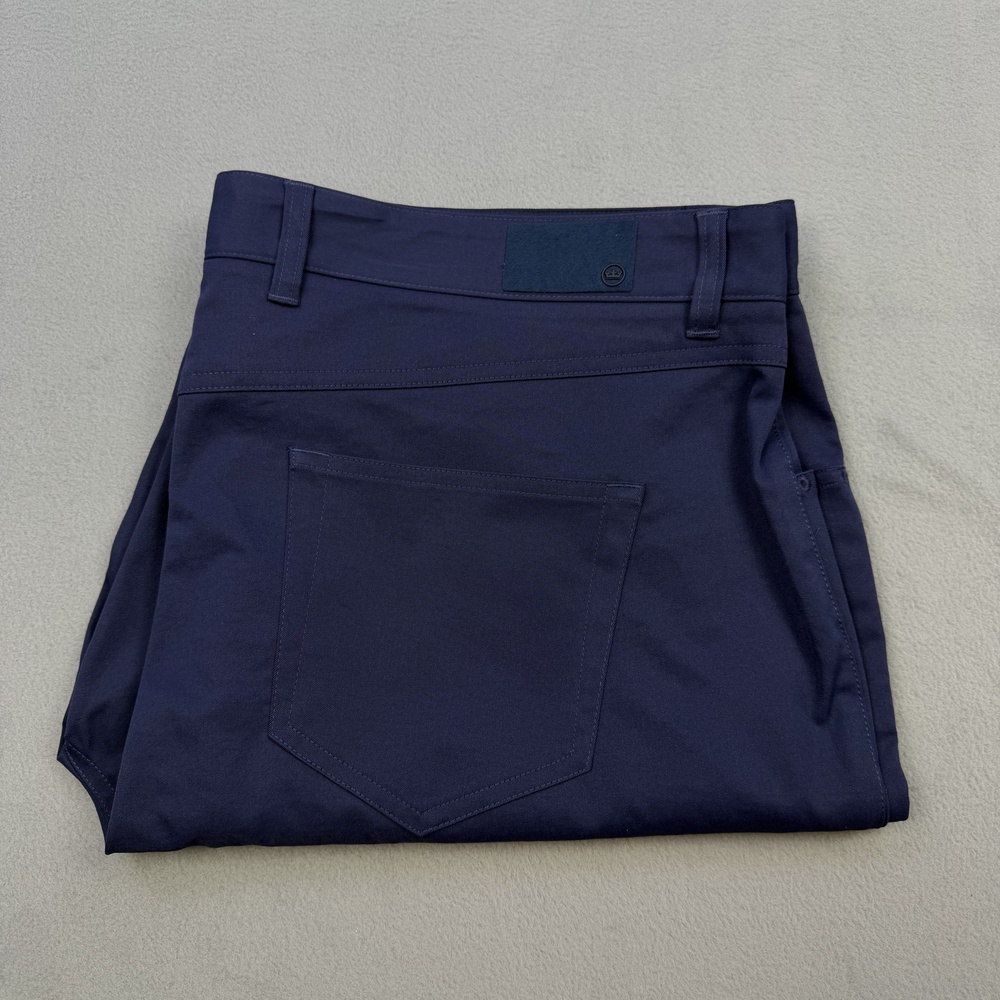 Peter Millar Pants Mens 40x30 Blue Golf Performance EB66 Chino 5 Pocket